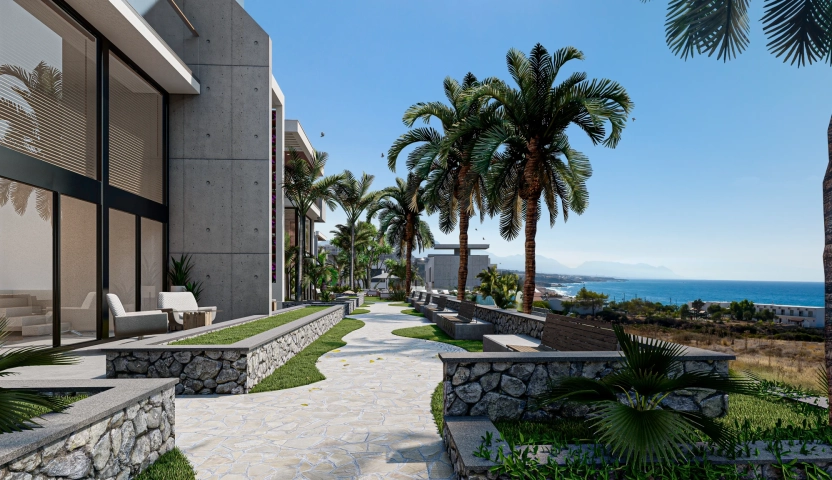 Antalya Development - Современные резиденции  на побережье на продажу, Гирне, Северный Кипр