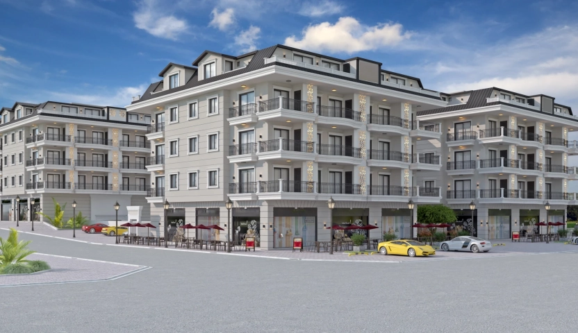Antalya Development - Sea view apartments for sale in Okurcular, Alanya