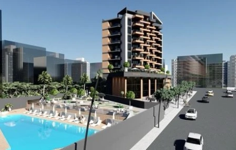 Antalya Development - 1+1 Residence - Office For Sale Altinova Antalya