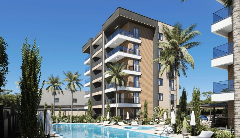 Antalya Development - Hotel concept Apartment for sale in Altıntaş