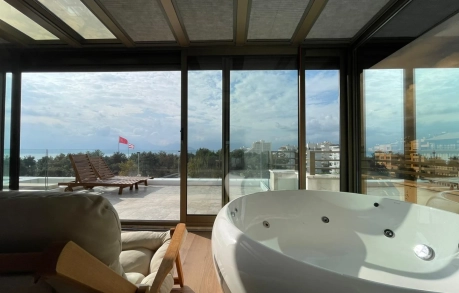 Antalya Development - Прекрасная квартира с видом на море и горы, на продажу, Коньяалты, Анталия