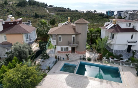 Antalya Development - Alanya Kargıcak Vatandaşlığa Uygun Satılık 4+1 Villa