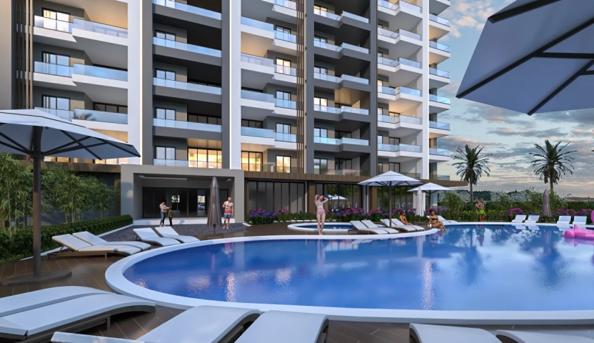Antalya Development - Sea view apartments for sale in Mersin