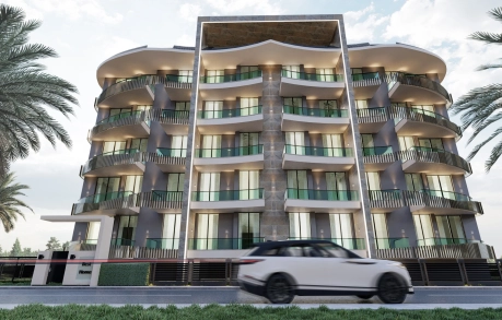 Antalya Development - Квартира 2+1 в престижном жилом комплексе, на продажу, Оба, Алания