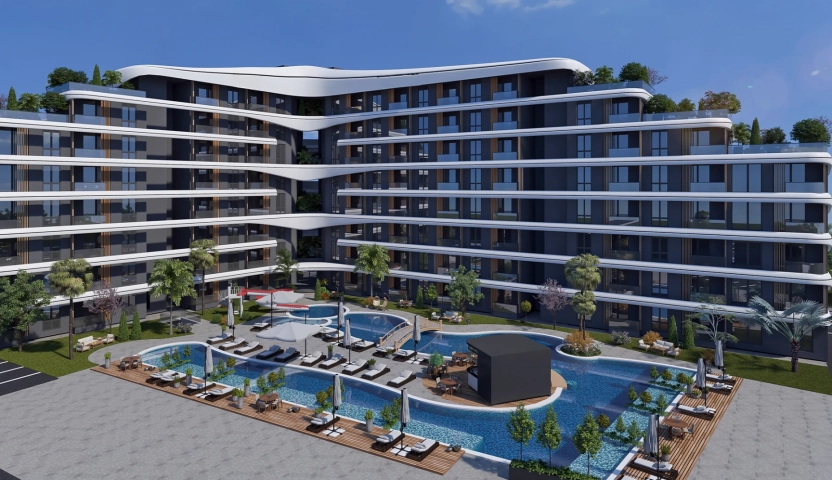 Antalya Development - 1+1 Apartments For Sale in Antalya Altintas